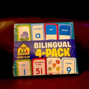 Schoolzone Bilingual 4-pack